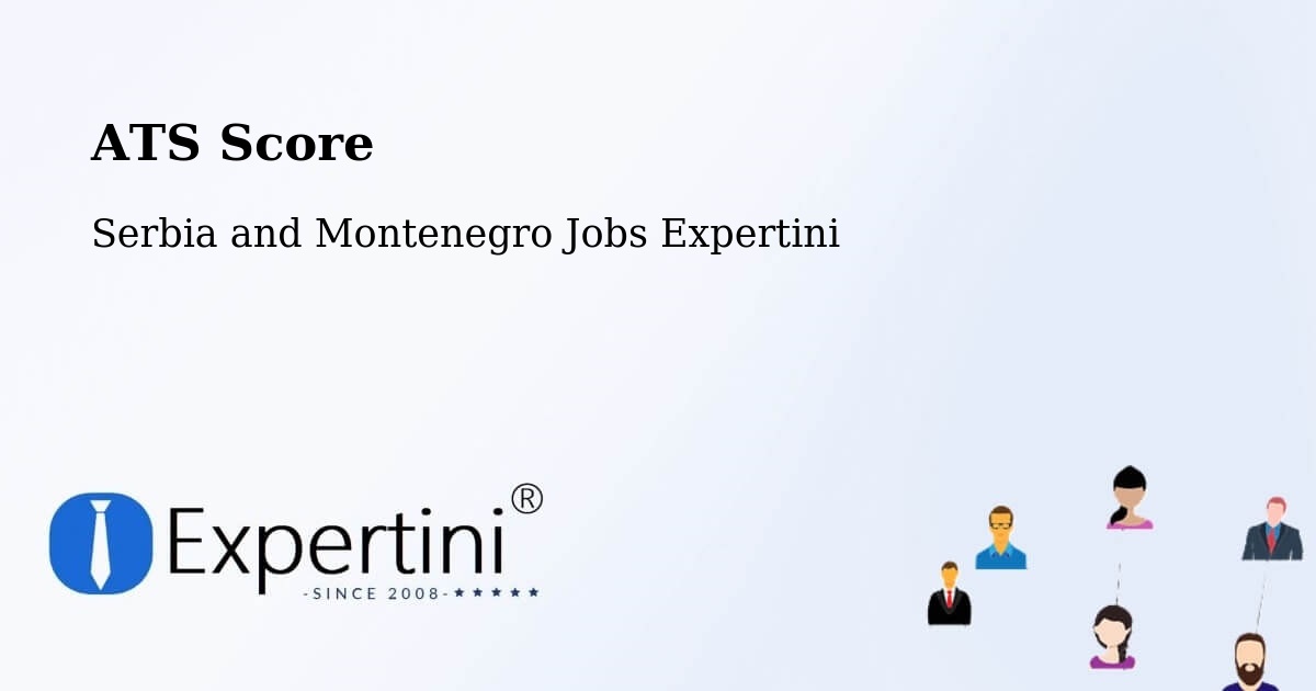 Resume ATS Score & Job Description Match Tool – Alma - Serbia and Montenegro Jobs Expertini