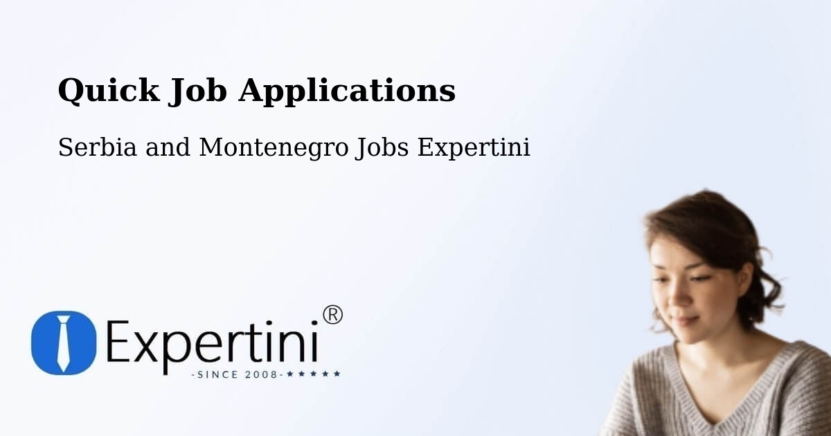 Quick Apply Feature – Alma - Serbia and Montenegro Jobs Expertini